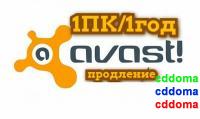 Avast Internet Security 1ПК / 1рік Поновлення