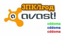 Avast Internet Security 3ПК / 1рік