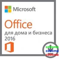 Microsoft Office 2016 для дому та бізнесу на 1ПК (електронна ліцензія ESD) T5D-02322